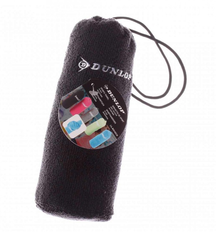 Полотенце спортивное Dunlop Sport towel черное