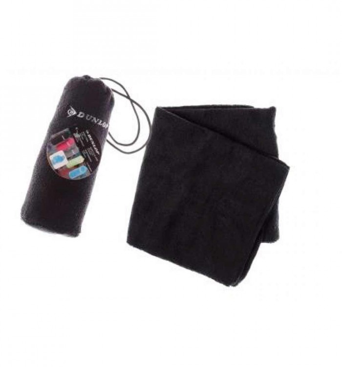 Полотенце спортивное Dunlop Sport towel черное