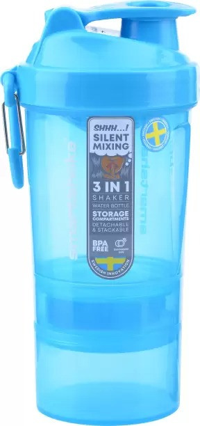 Шейкер спортивний Smartshake Original2GO 600ml Neon Blue