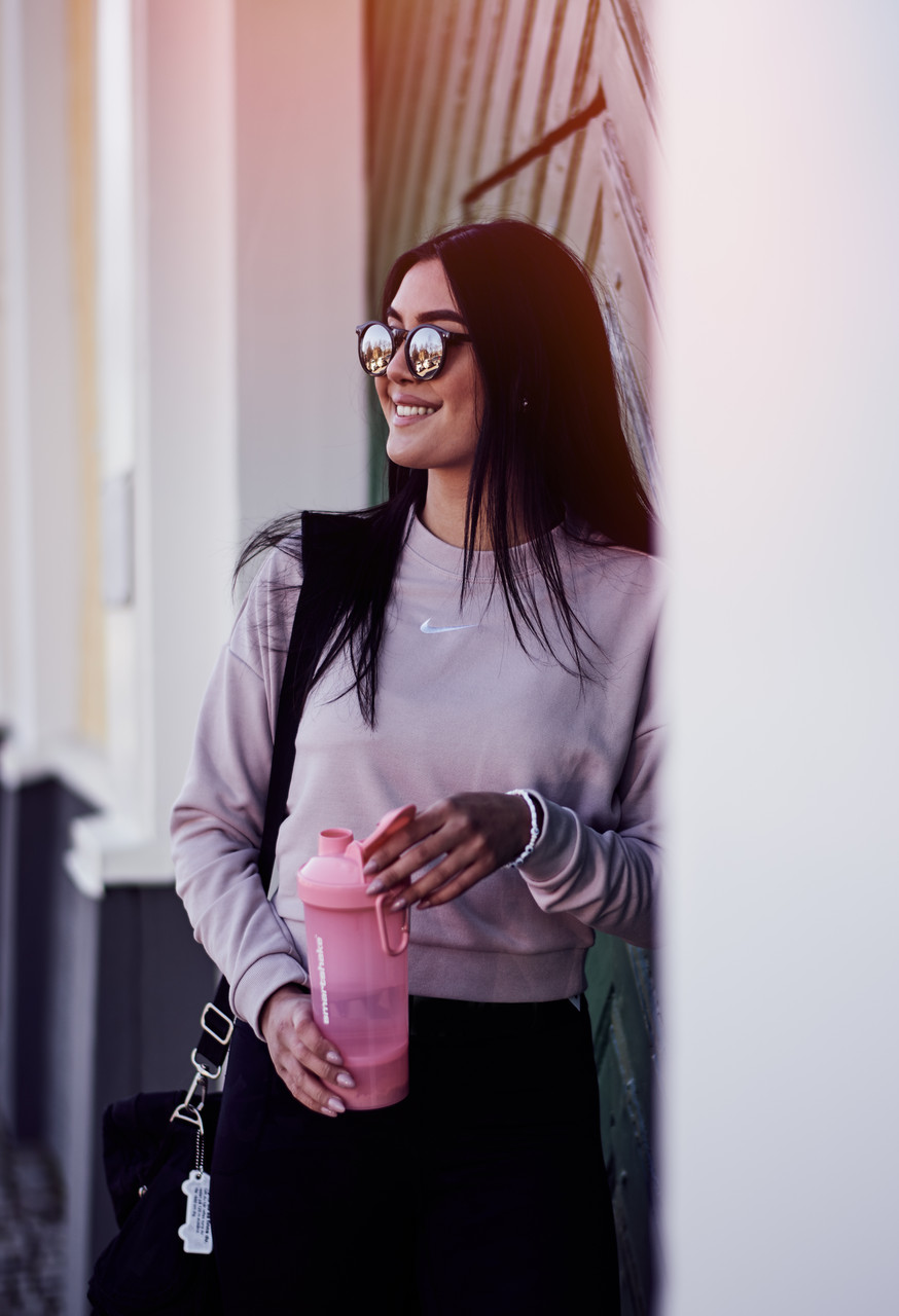 Шейкер спортивний Smartshake Original2GO One 800ml Light Pink