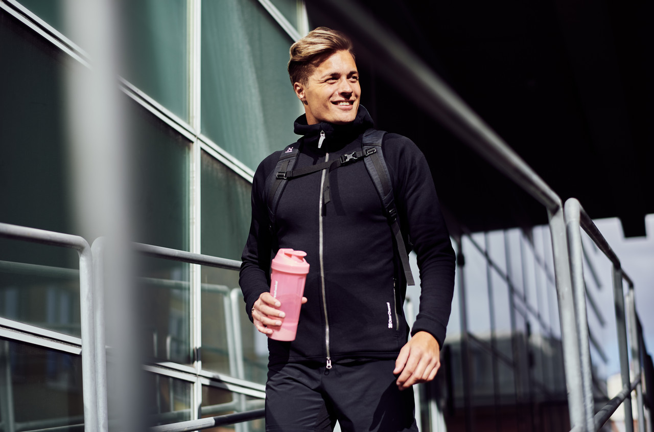 Шейкер спортивний Smartshake Original2GO One 800ml Light Pink