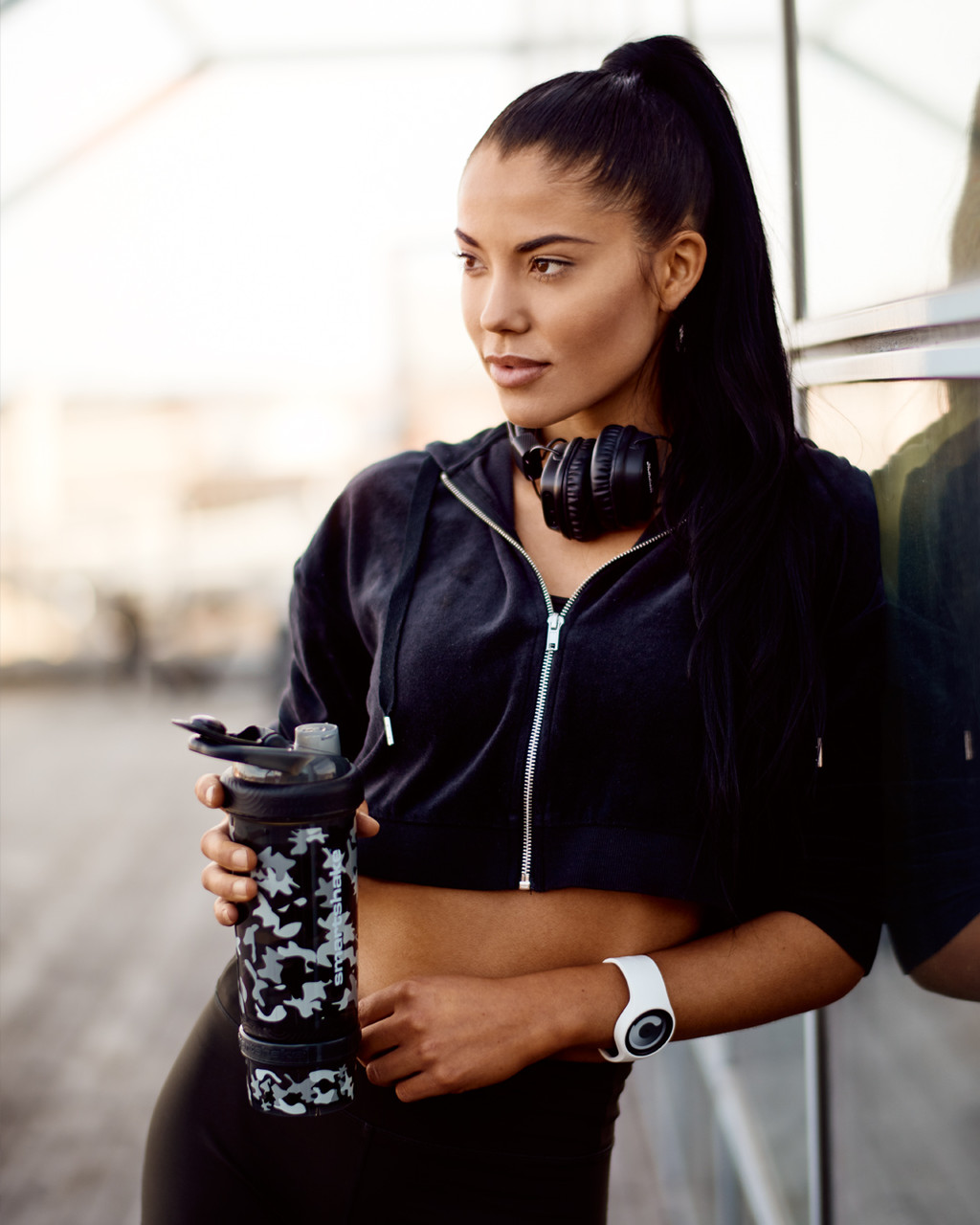 Шейкер спортивний Smartshake Revive 25oz/750ml Camo Black