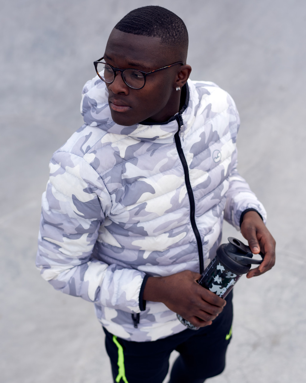 Шейкер спортивний Smartshake Revive 25oz/750ml Camo Black