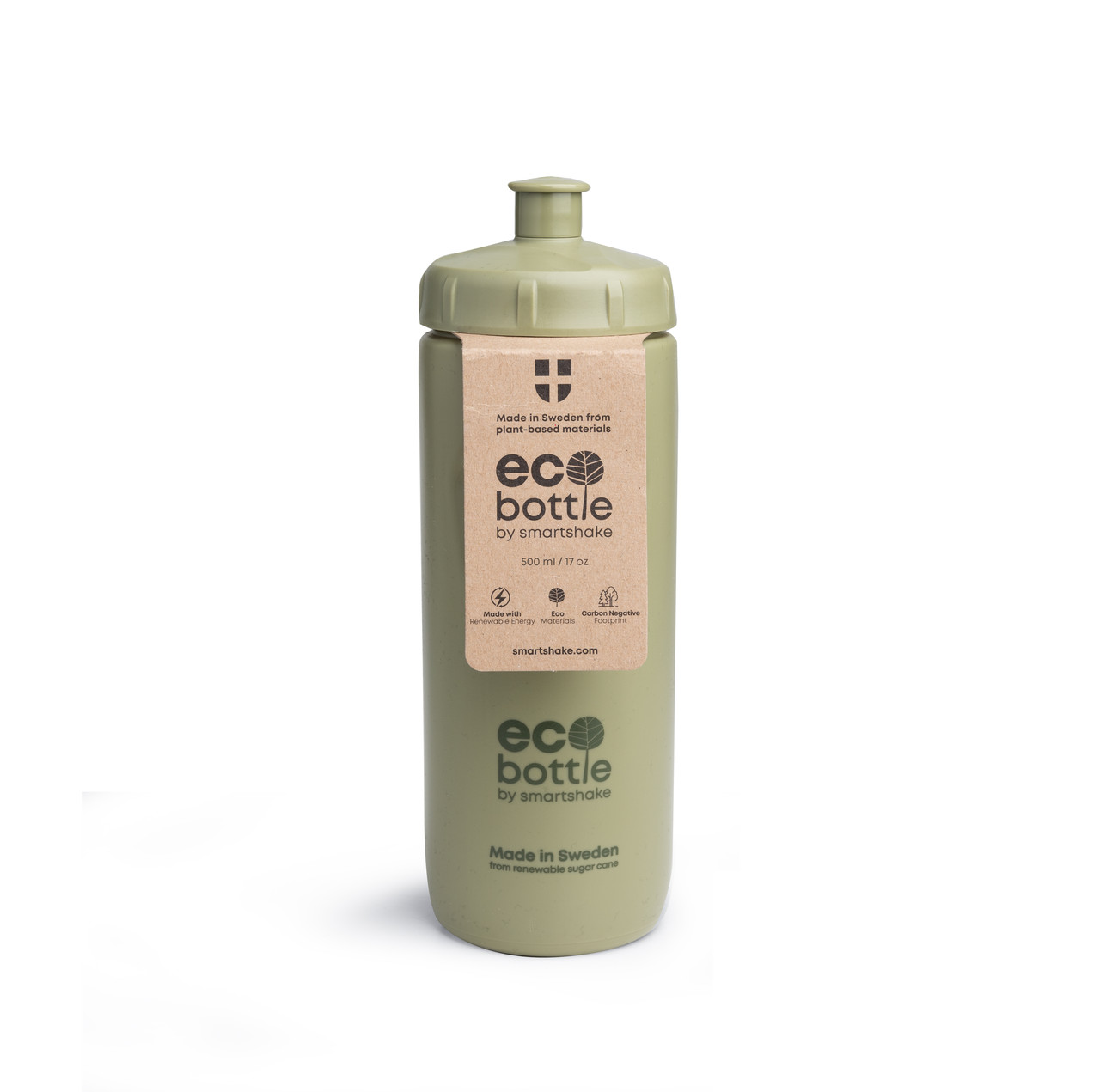 Пляшка для води Smartshake EcoBottle Squeeze 500ml Dusky Green
