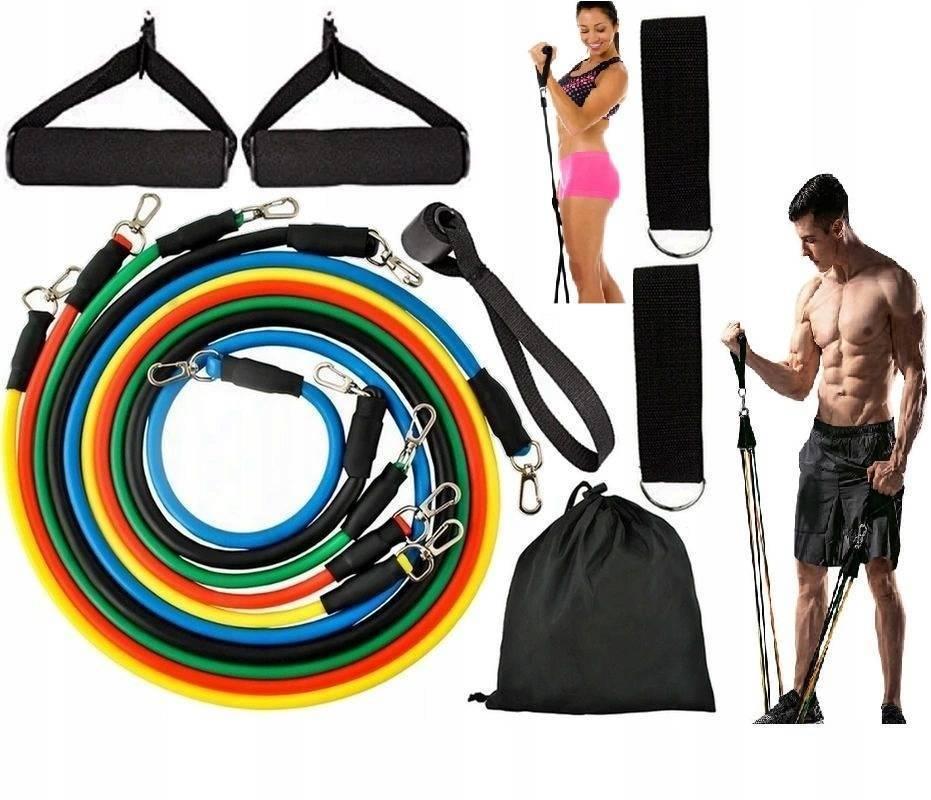 Набір еспандерів 4yourhealth Expander Set 5шт. 0026 (4.5kg; 6.5kg; 9.1kg; 11.3kg; 14kg)