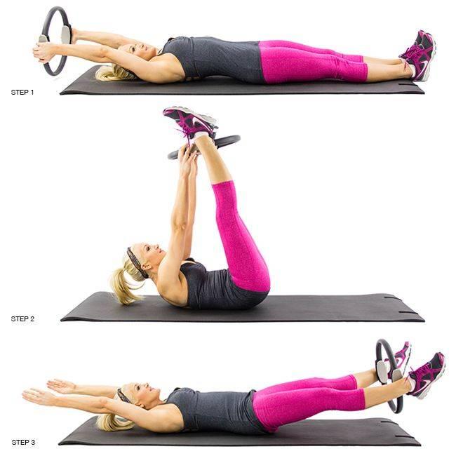 Кільце для пілатесу Pilates Magic Ring 6870 Блакитне