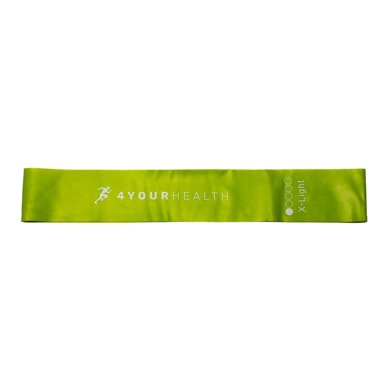 Фітнес резика 4yourhealth Mini Band Level 1 (1-3кг.) зелена