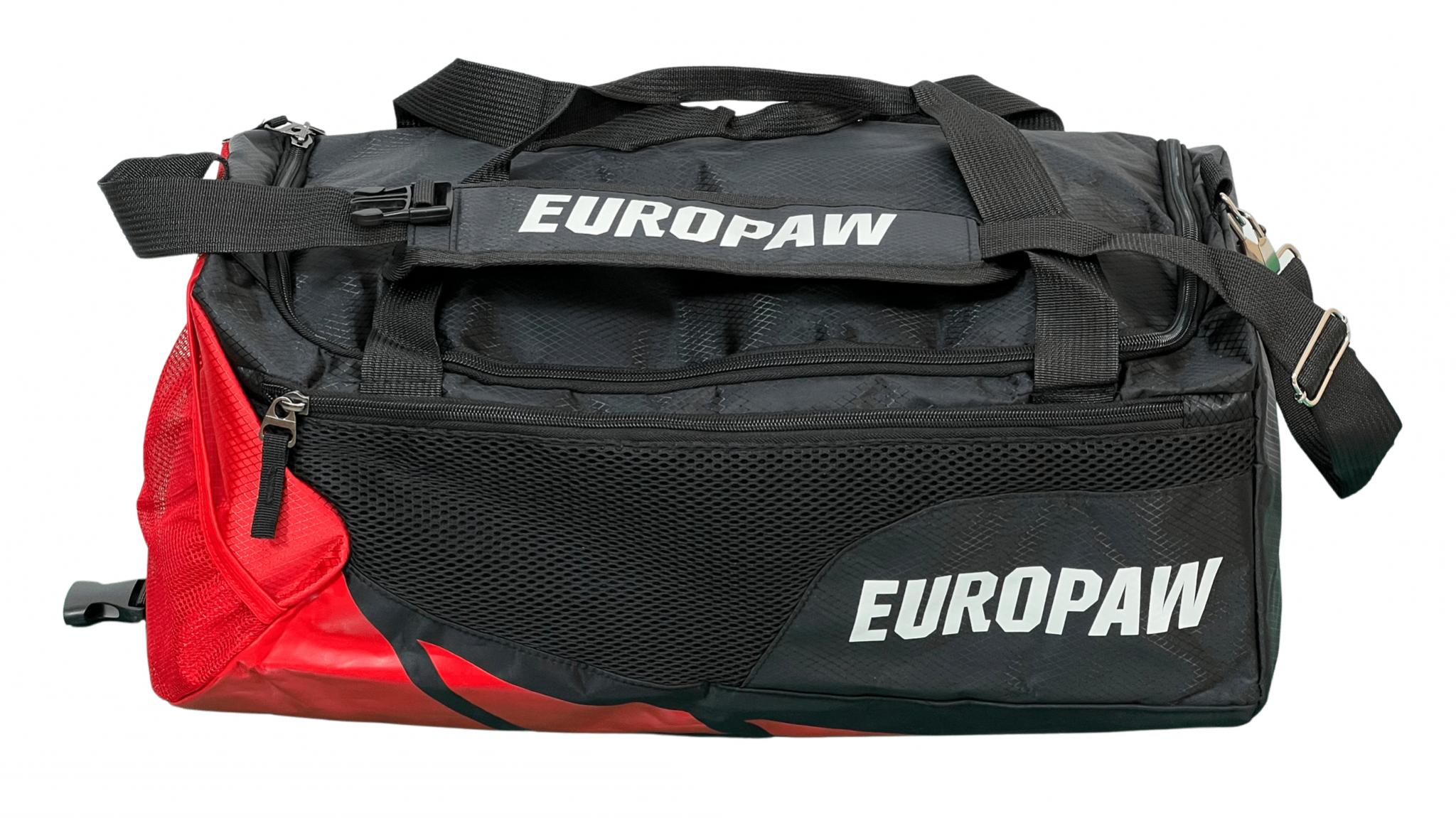 Сумка-рюкзак Europaw TR22 черный-красный [S]