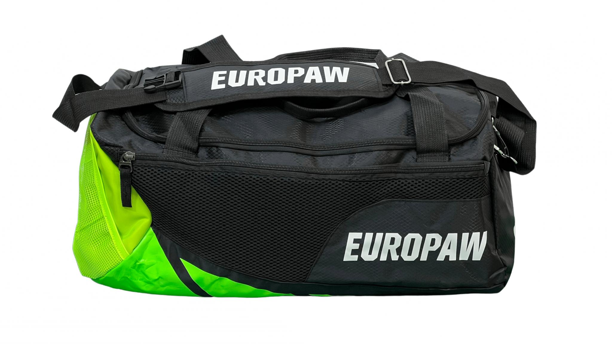 Сумка-рюкзак Europaw TR22 черный-салатовый [S]