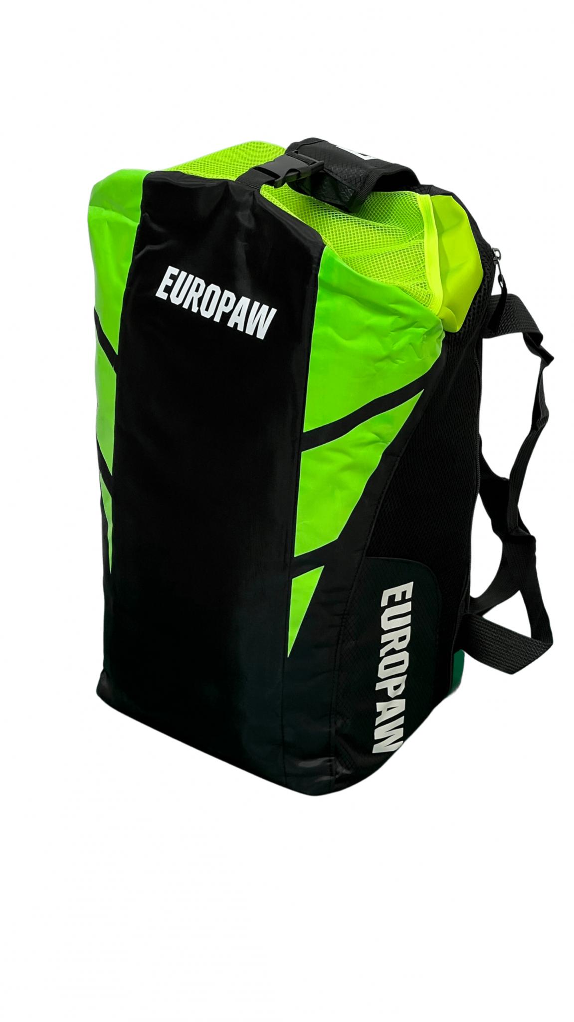 Сумка-рюкзак Europaw TR22 черный-салатовый [S]