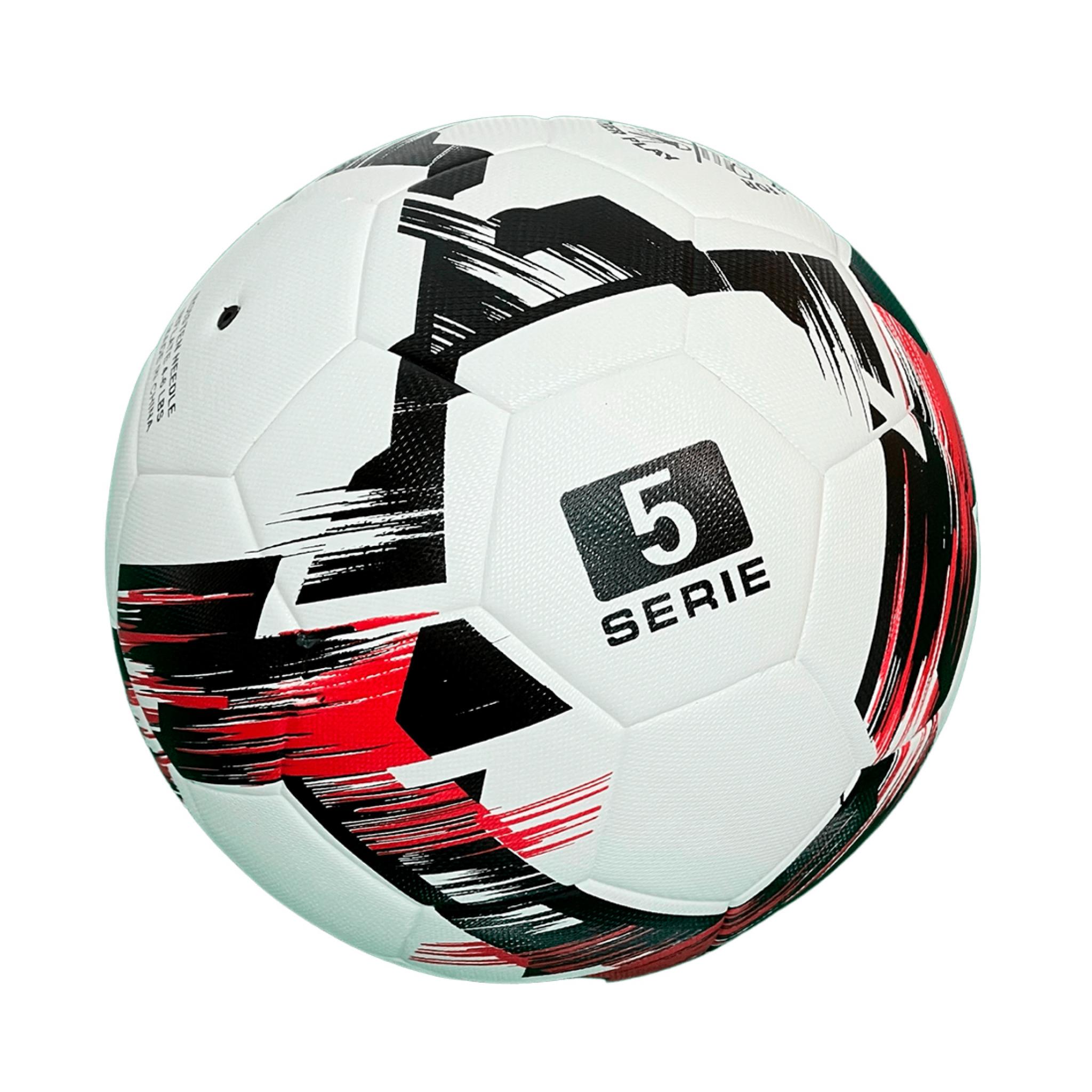 Мяч футбольный Europaw Proball2202 черный-красный [№5]