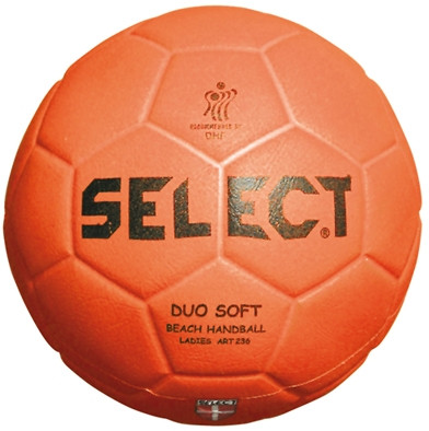 М’яч гандбольний SELECT Duo Soft Beach Handball червон, senior 3