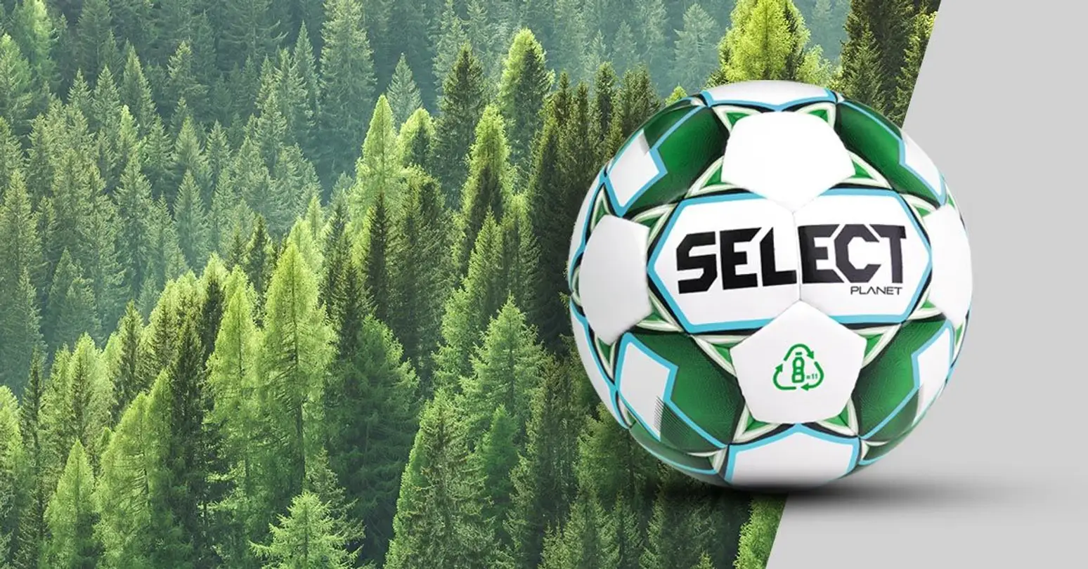 М’яч футбольний SELECT Planet FIFA біл/зел, 4