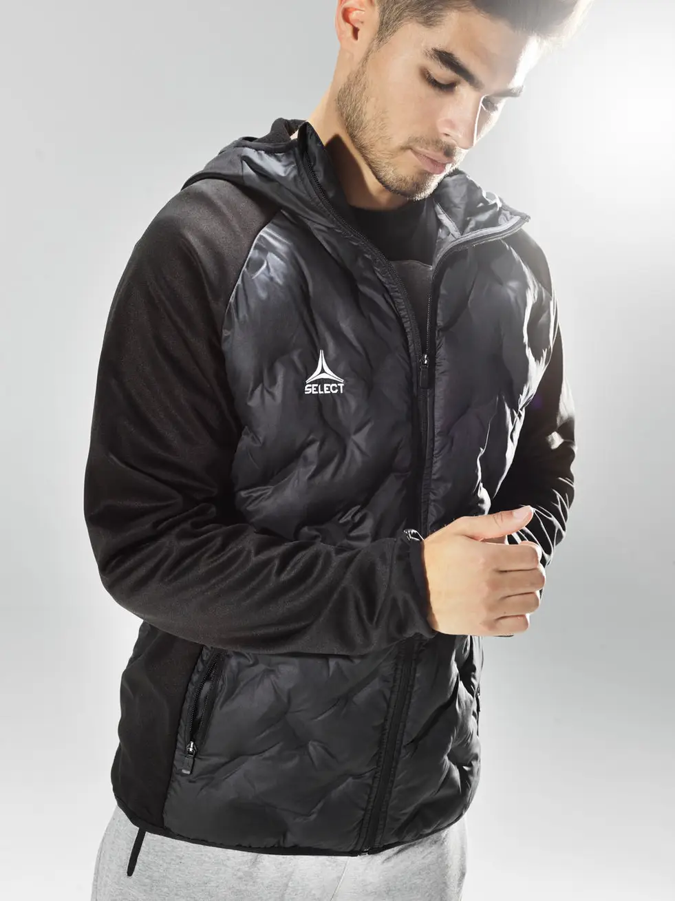 Куртка SELECT Oxford hibrid jacket (010) чорний, M