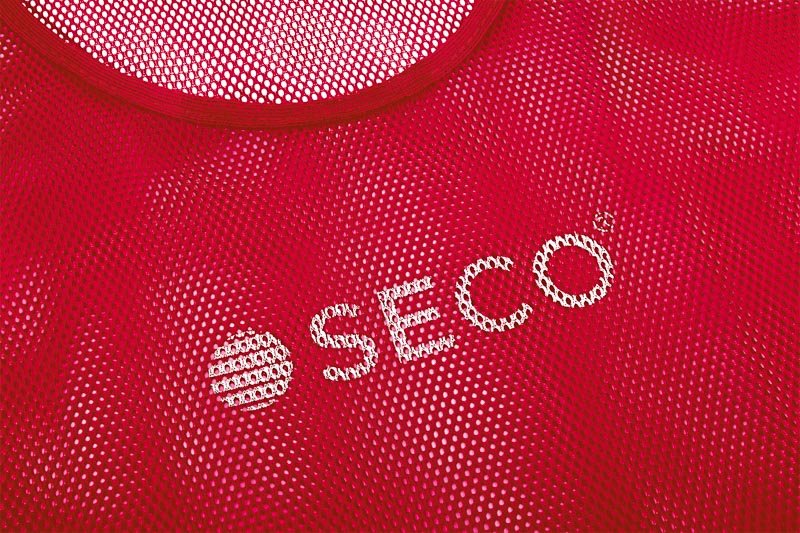 Футбольна манишка SECO® червона фото товару