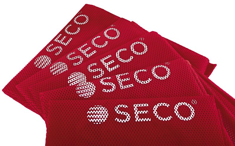 Футбольна манишка SECO® червона фото товару