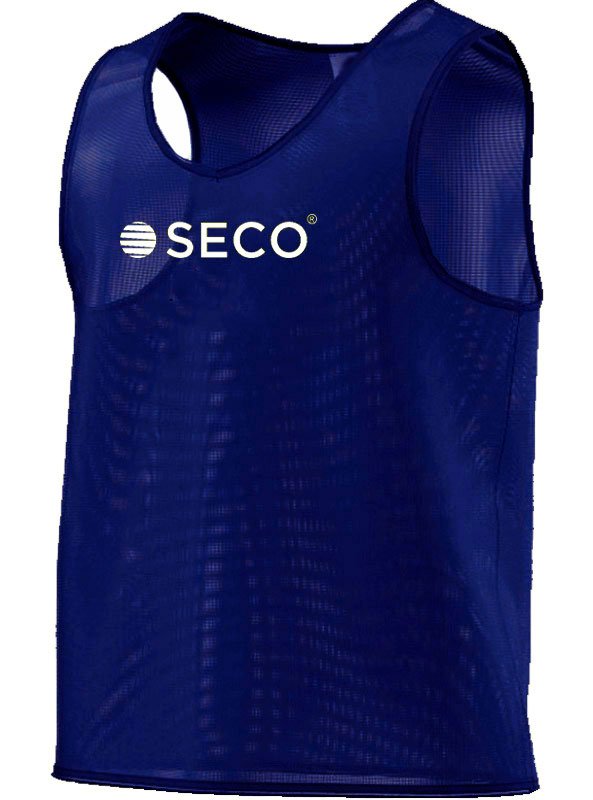 Футбольна манишка SECO® синя фото товару