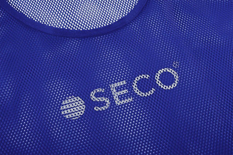 Футбольна манишка SECO® синя фото товару