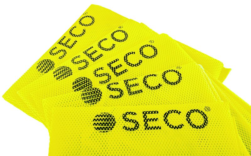 Футбольна манишка SECO® салатова фото товару
