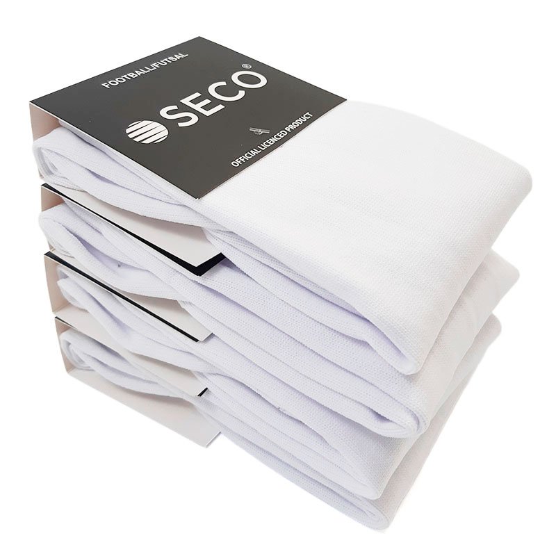 Гетры футбольные SECO® Master белые фото товара