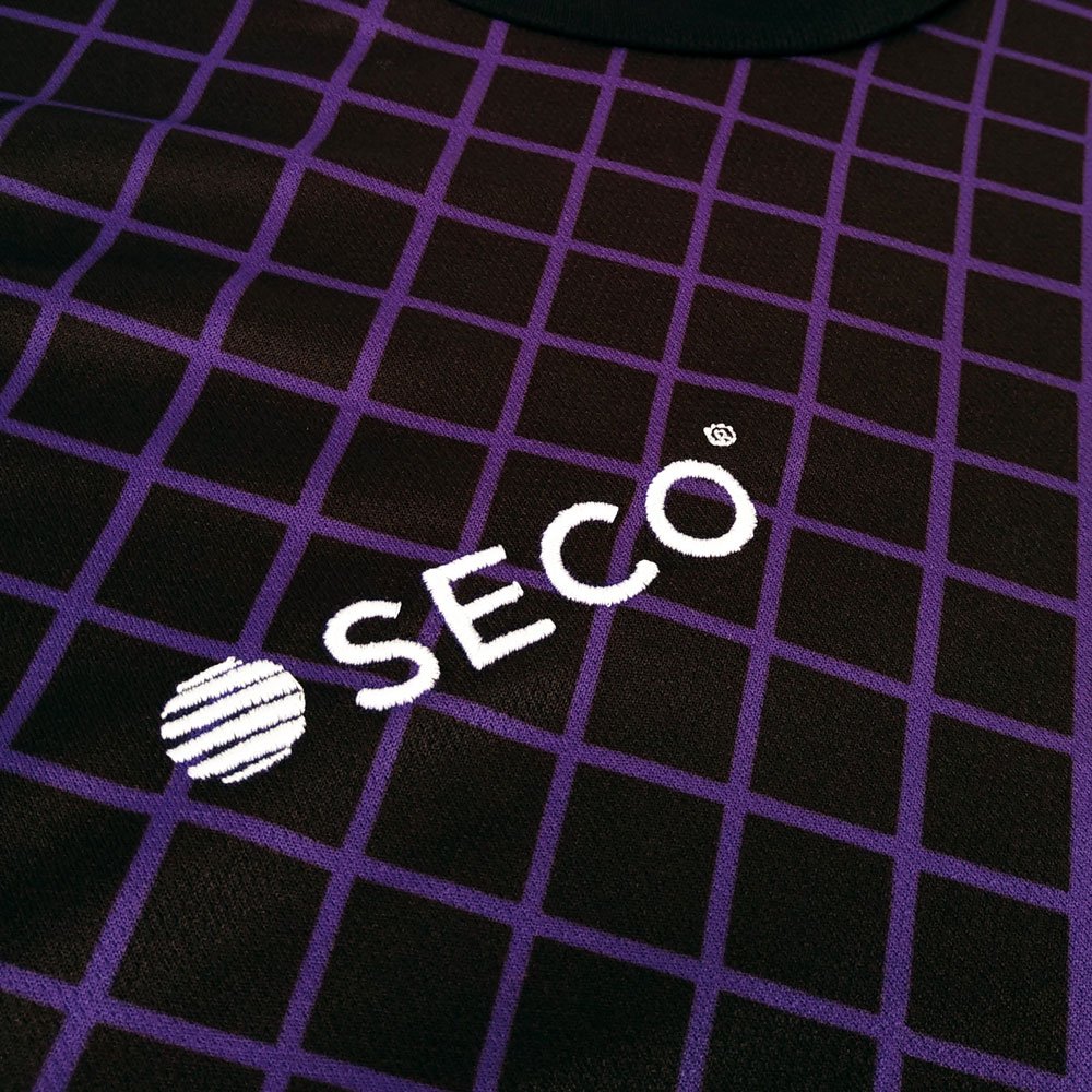 Футбольна форма SECO® Geometry Set чорно-фіолетова фото товару