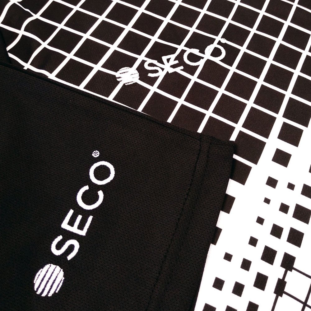 Футбольна форма SECO® Geometry Set чорно-біла фото товару