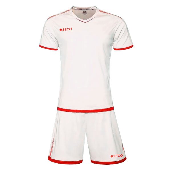 Футбольна форма SECO® Basic Set біло-червона фото товару