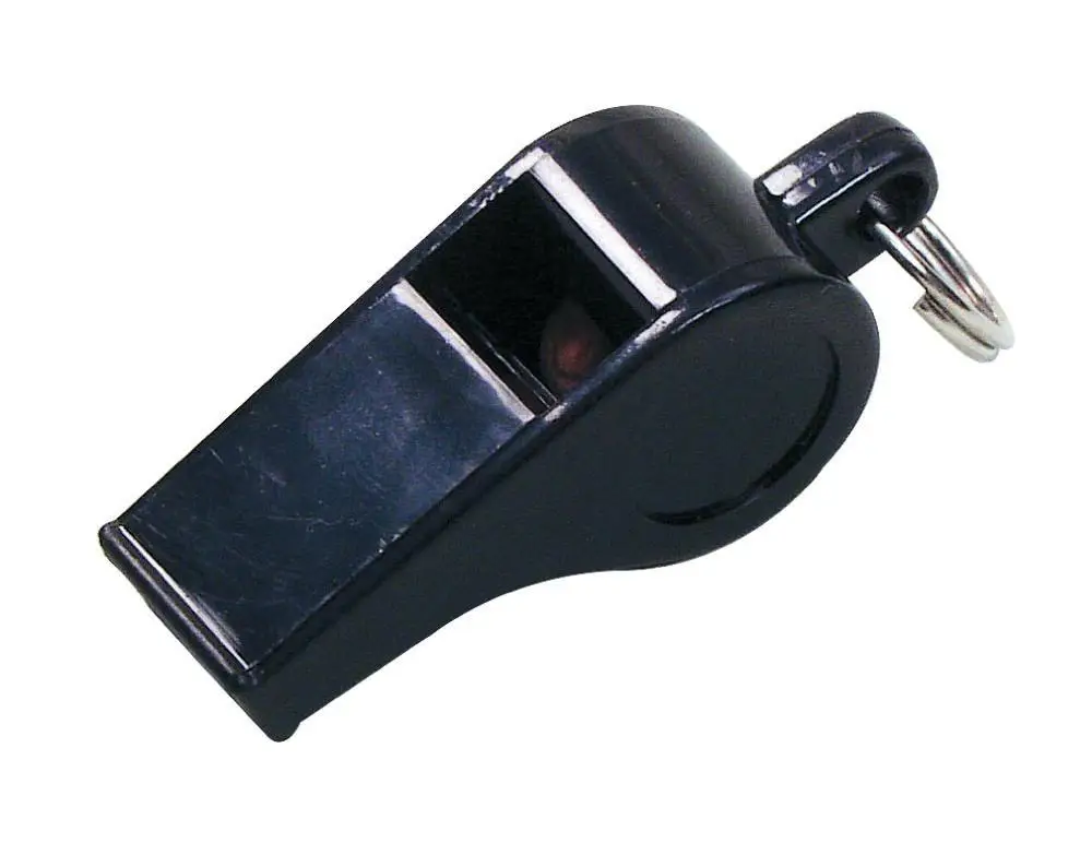 Свисток SELECT Referee whistle plastic чорний, L