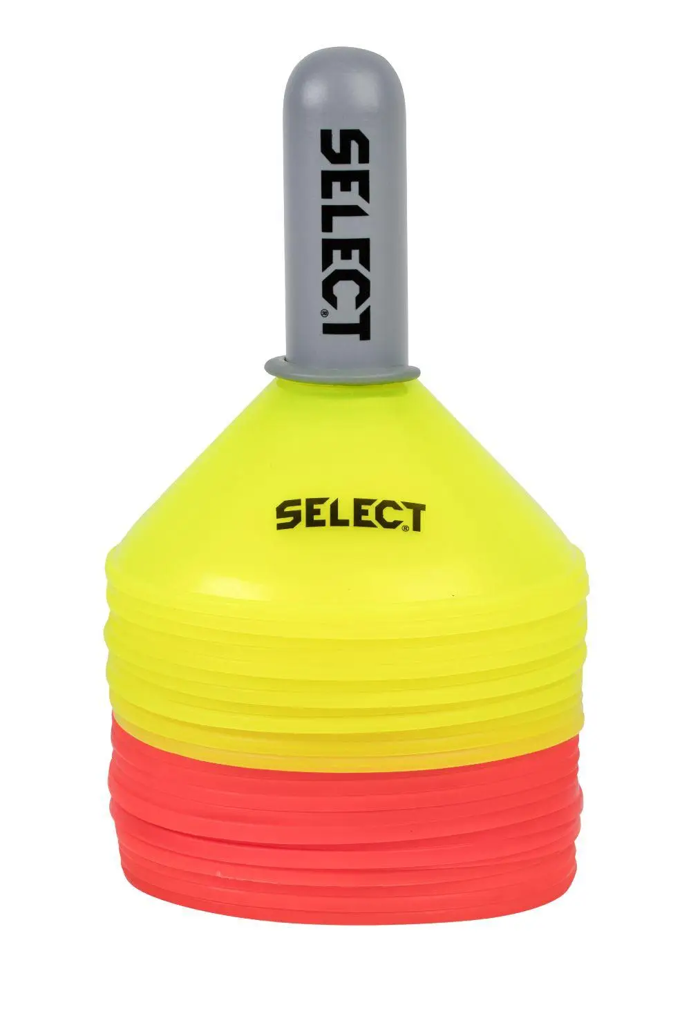 Набір маркерів SELECT Marker set (12 yellow, 12 red and plastic holder) жовт/черв, 7 см