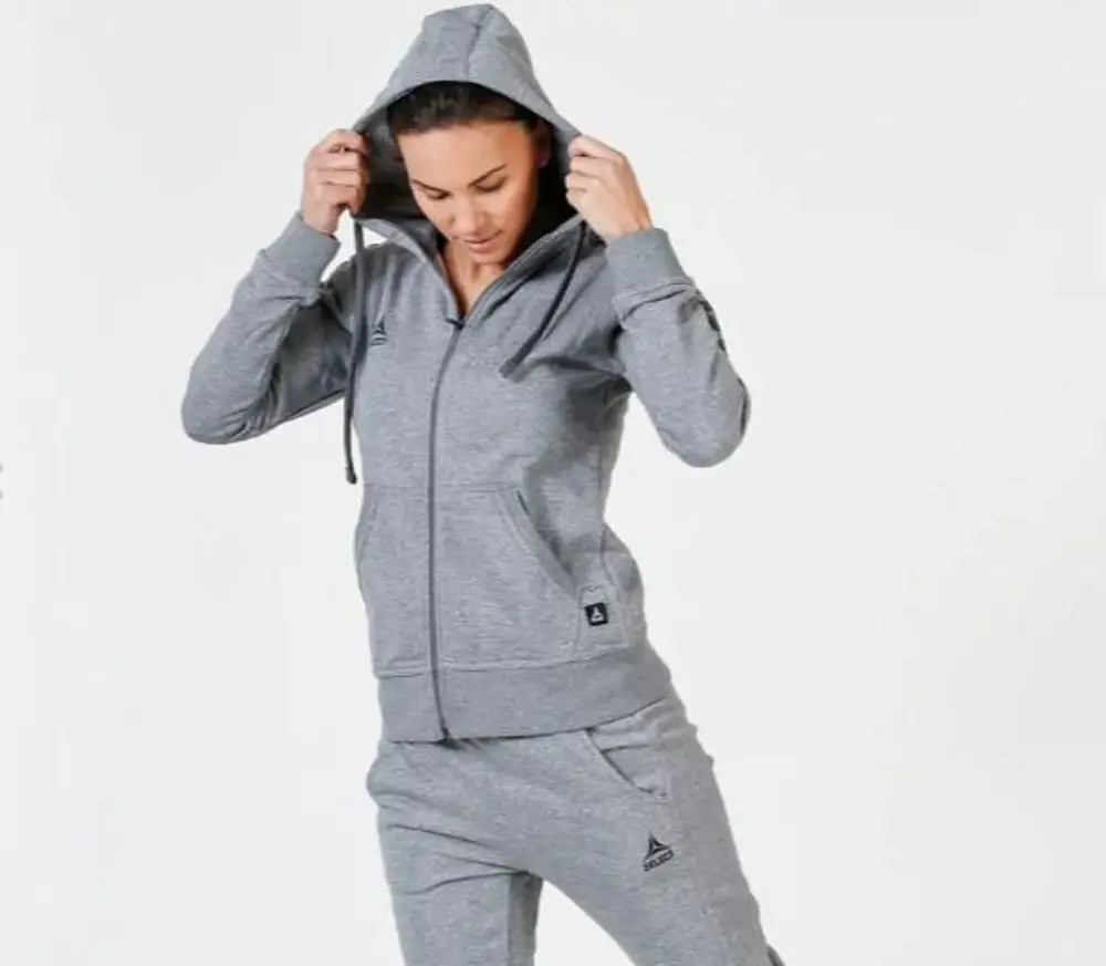 Толстовка SELECT Torino zip hoodie  сірий, S фото товару