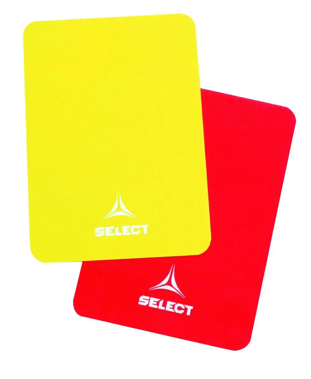 Карточки арбитра Select Referee cards червон/жовтий