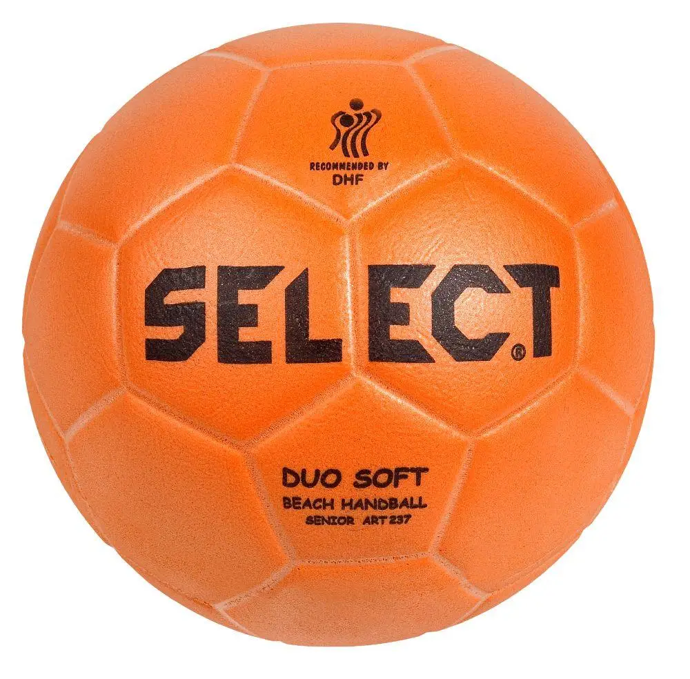 Мяч гандбольный SELECT Duo Soft Beach Handball помаранч, senior 3