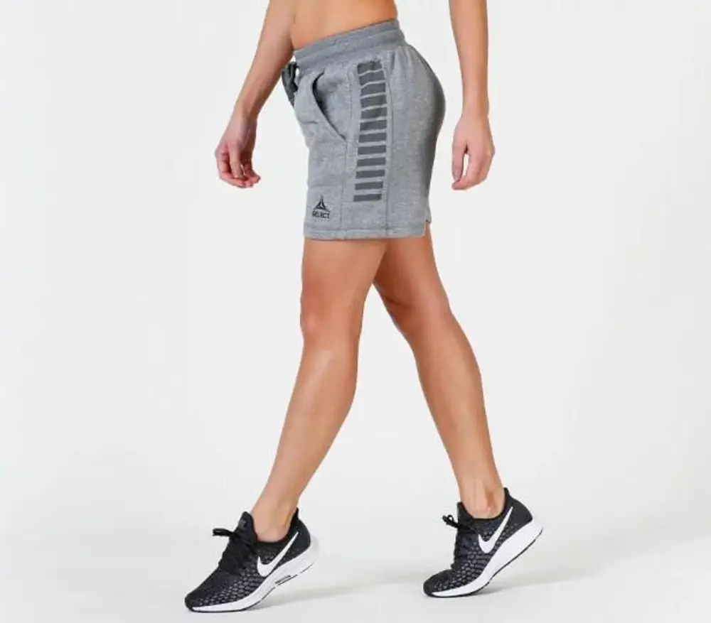 Шорты SELECT Torino sweat shorts  сірий, XS фото товара