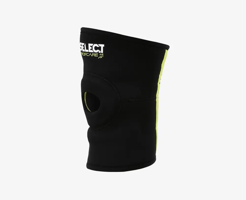 Наколінник з отвором SELECT Knee support with open patella 6201  чорний, S фото товару
