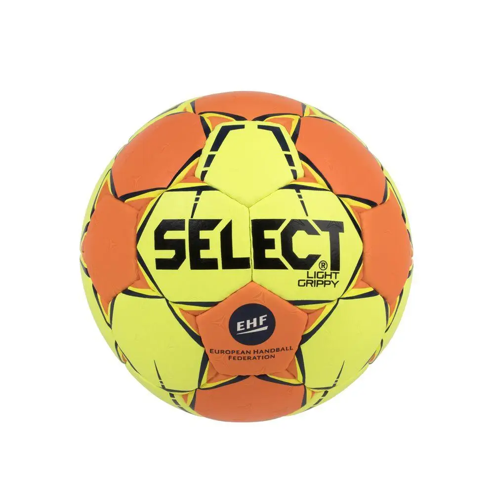 Мяч гандбольний SELECT Light Grippy  жовт/помаран, 1 фото товару