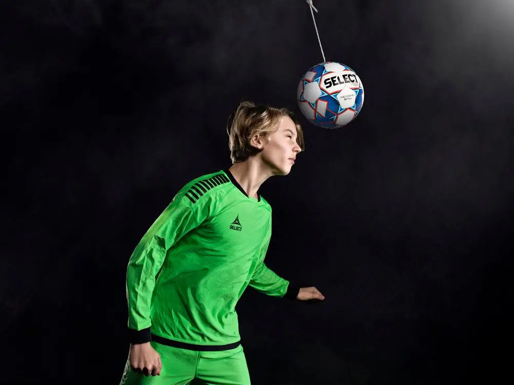 М’яч футбольний SELECT Colpo Di Testa  біл/синій, 5 фото товару