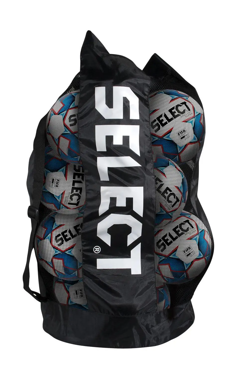 Сумка для футбольных мячей SELECT Football bag чорний, 10-12 balls