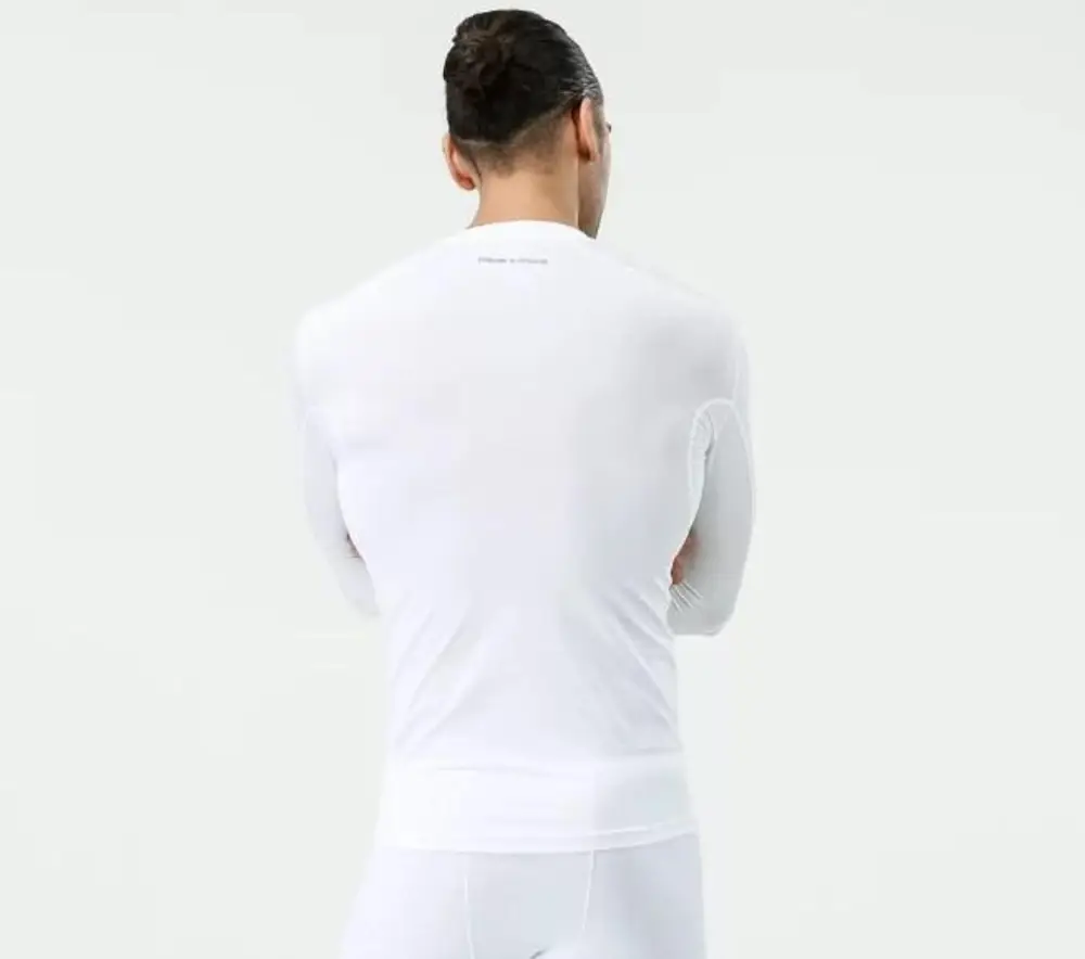 Термофутболка SELECT 6902 Compression shirt with long sleeves (L/S) (001) білий, XL