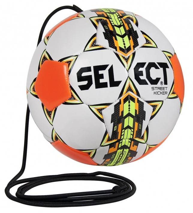 М’яч футбольний SELECT Street Kicker (326) біл/зел/помаранч, 4