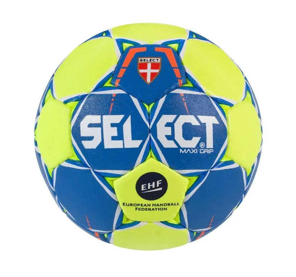 Мяч гандбольный SELECT Maxi Grip  син/жовтий, senior 3 фото товара