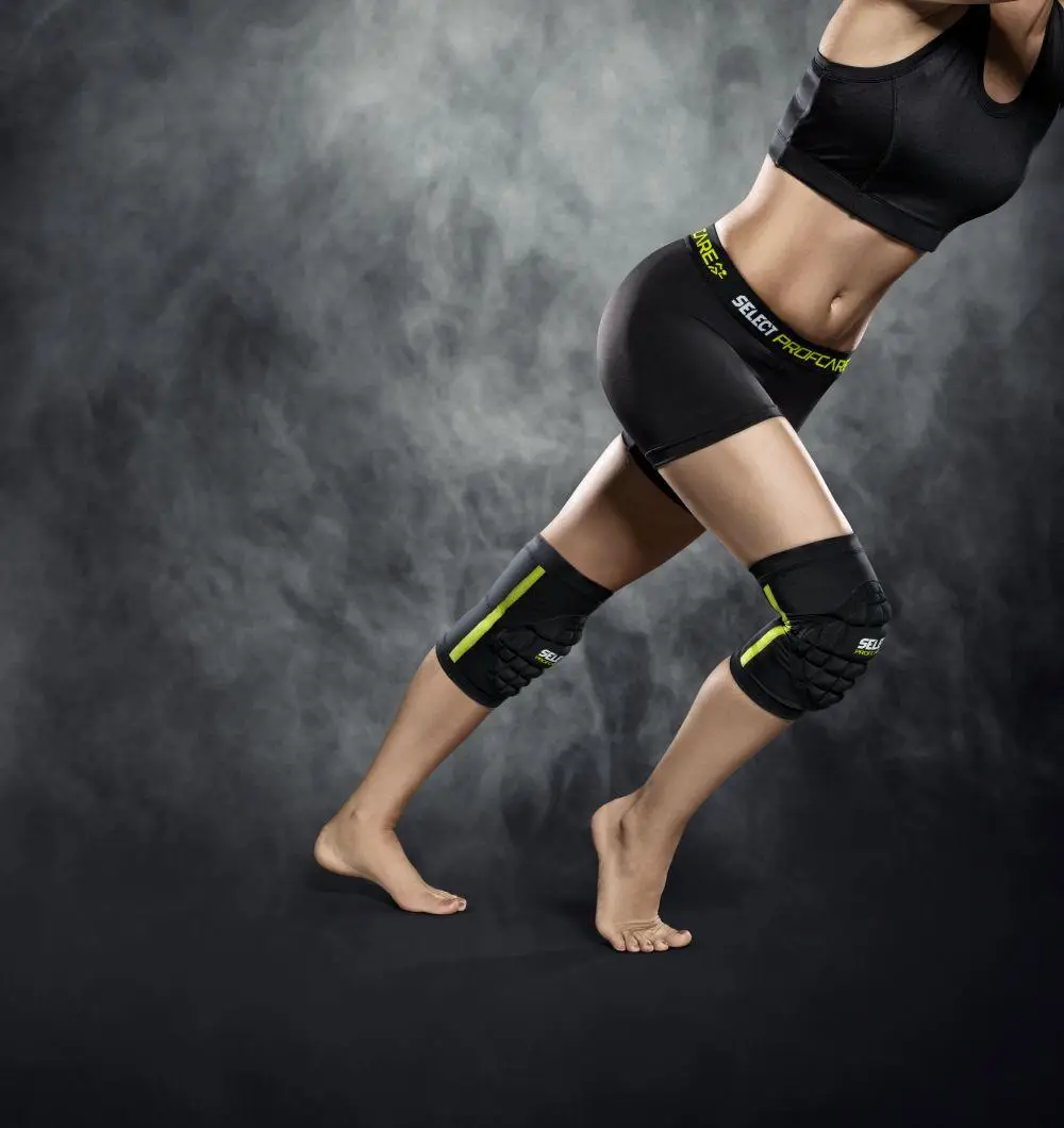 Наколінник SELECT 6291 Compression Knee Support Handall Youth (010) чорний, S