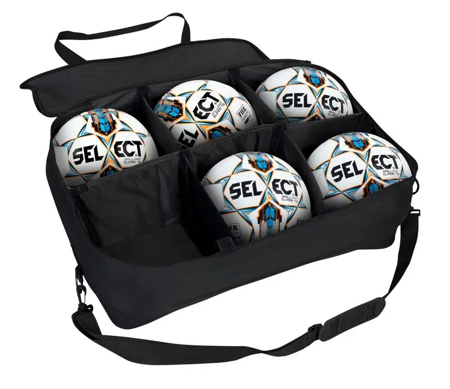 Сумка для мячів SELECT Match ball bag  чорний, 40 L фото товару