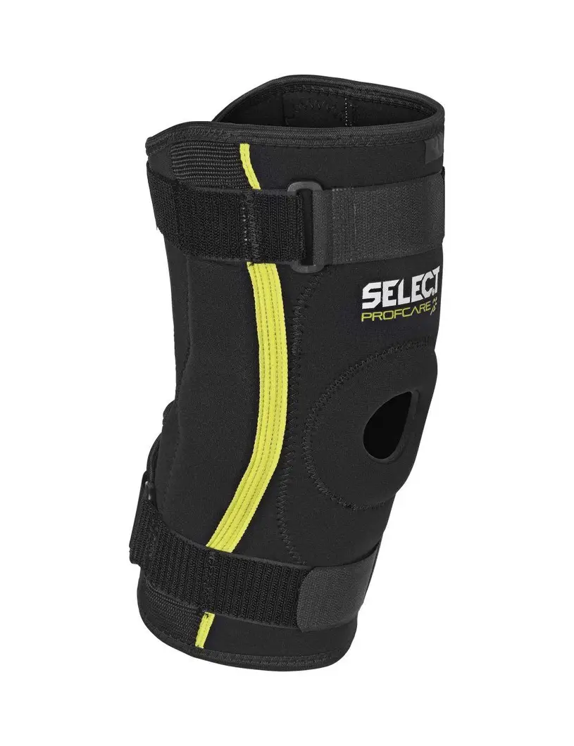 Наколенник SELECT 6204 Knee support with side splints (010) чорний, M/L