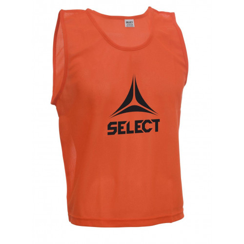 Манішка SELECT BIB BASIC BIG logo  помаранч, junior фото товару