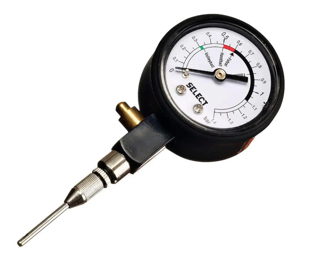 Манометр SELECT Pressure gauge analogue with needle чорний
