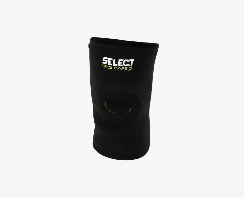 Наколінник з отвором SELECT Knee support with open patella 6201  чорний, S фото товару