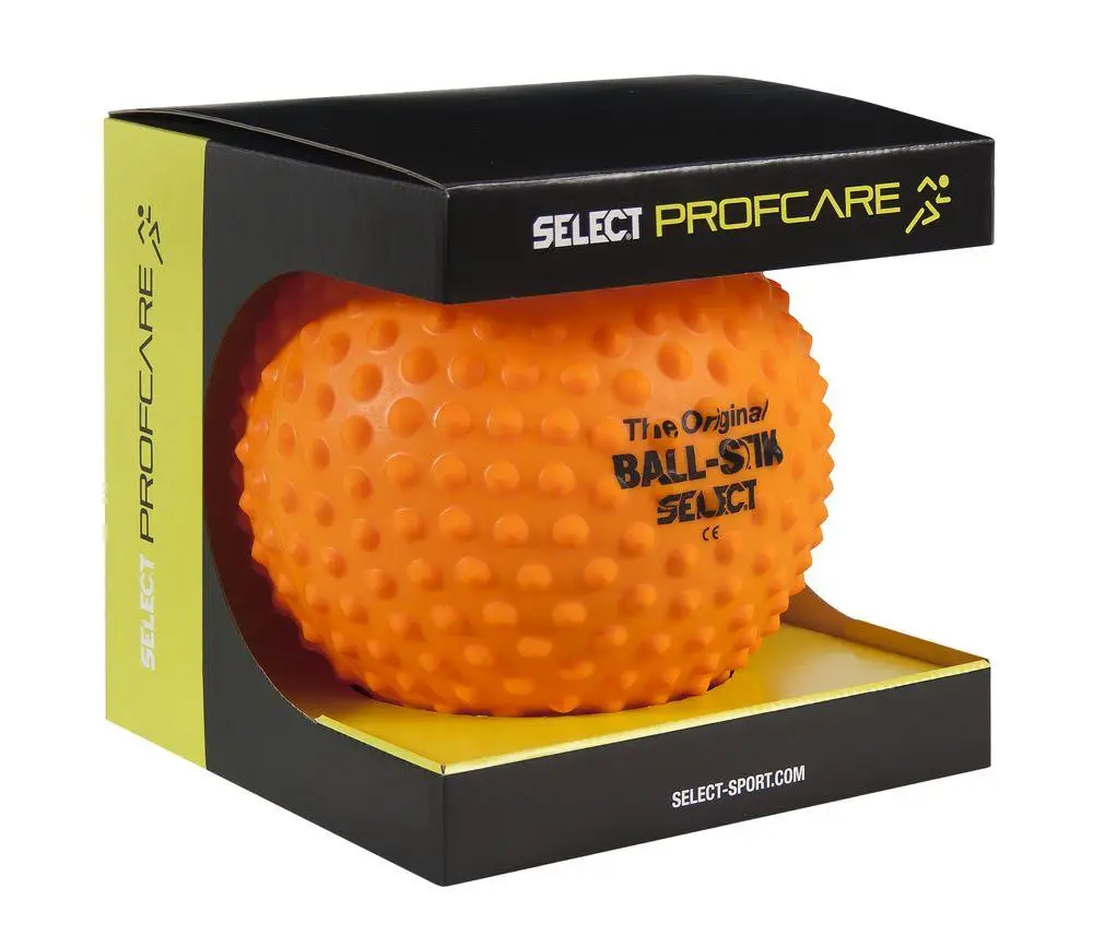 М'яч масажний SELECT Ball-Stick помаранчевий, bag
