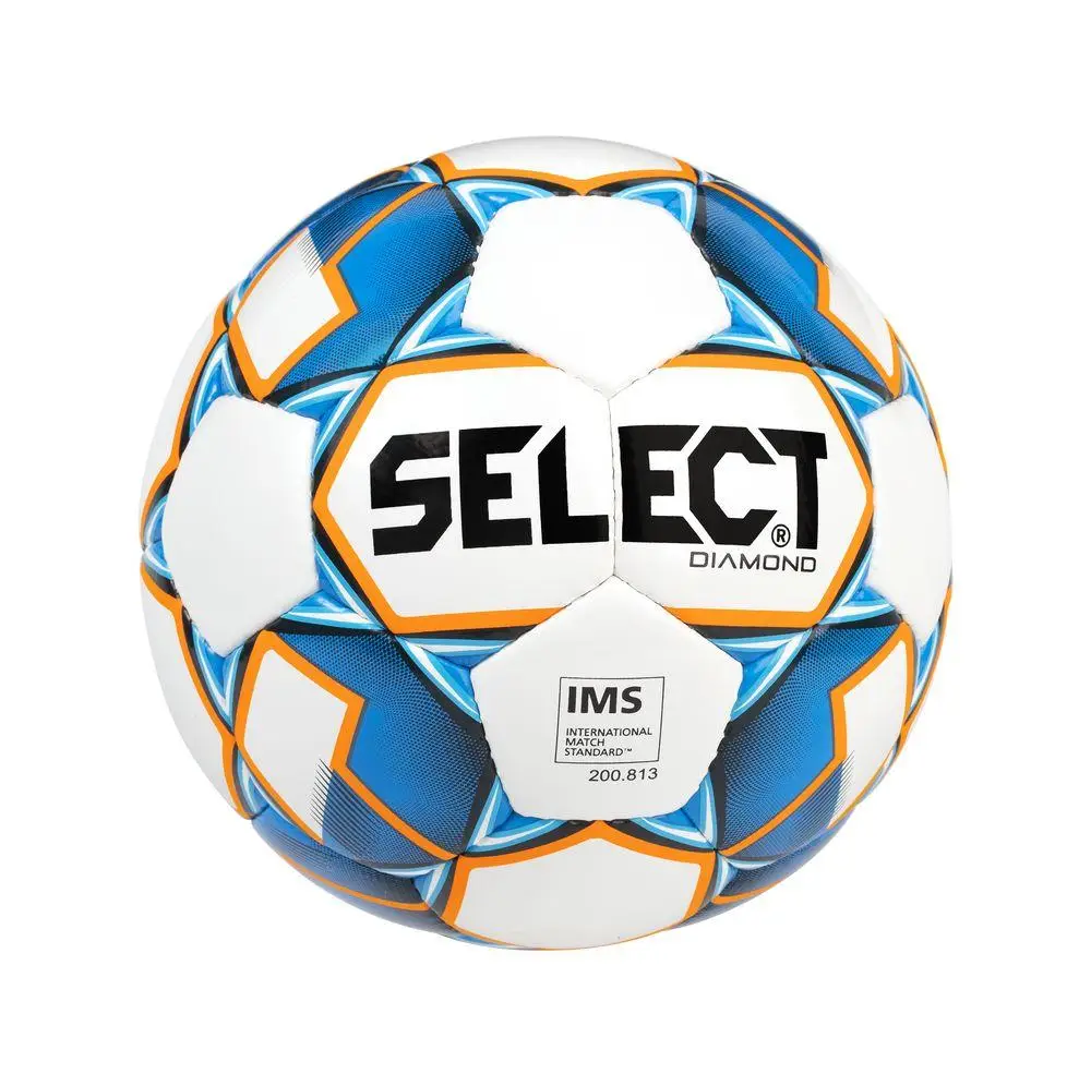 М’яч футбольний SELECT Diamond (IMS) біл/син, 4
