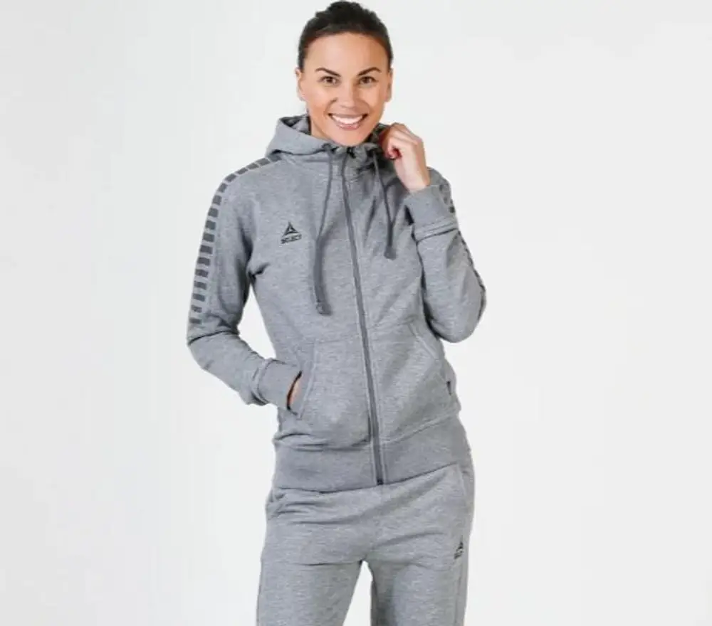 Толстовка SELECT Torino zip hoodie women (006) сірий, S