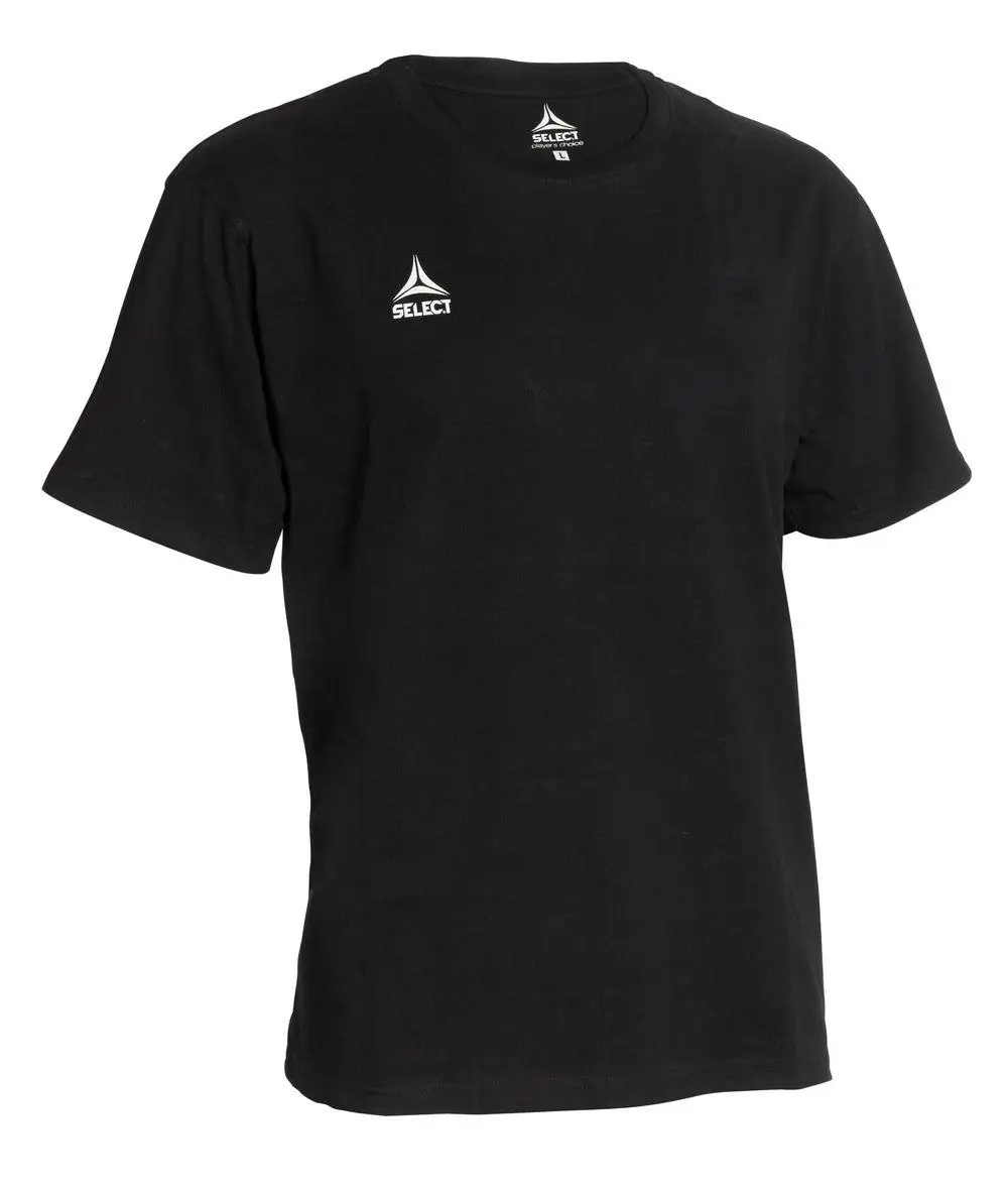 Футболка SELECT Basic t-shirt чорний, 6/8 років